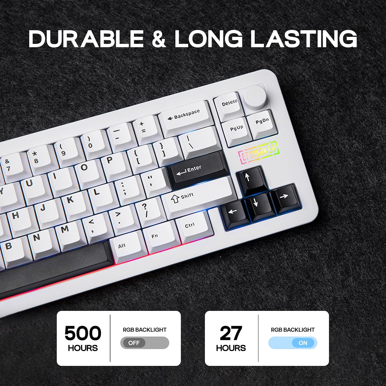 EPOMAKER Galaxy68 QMK/VIA Wireless Mechanical Keyboard