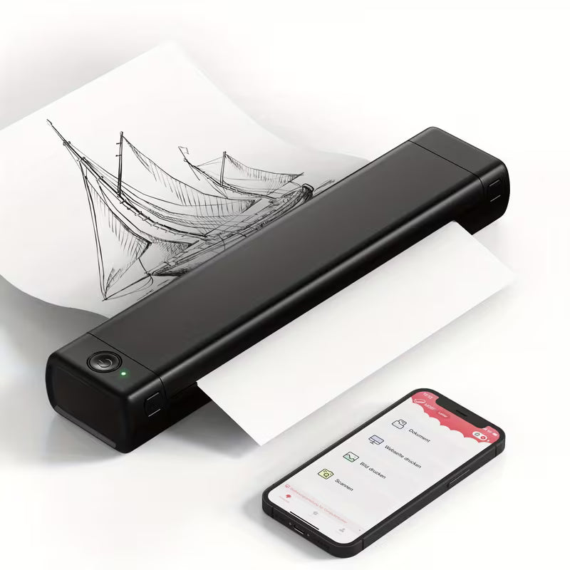 Phomemo Direct Thermal M08F Letter & A4 Portable Printer